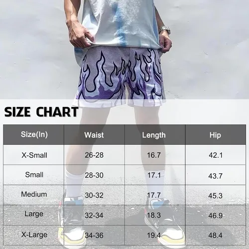 Miniatura 7 de DIOTSR Pantalones cortos gráficos para hombre, estilo casual, ropa de calle, pantalones cortos de baloncesto para correr, entrenamiento