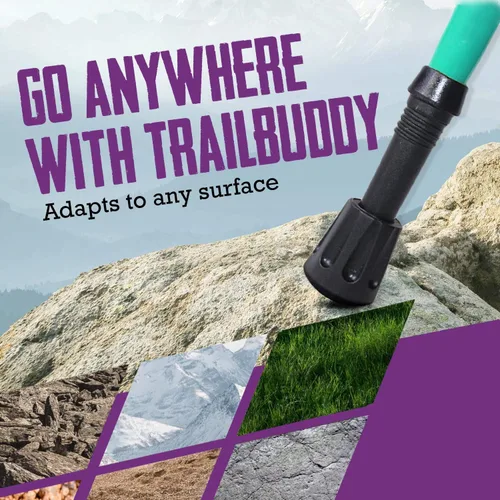Miniatura 6 de TrailBuddy Replacement Hiking Pole Tips - Pack of 6 Walking Stick Tip Protectors
