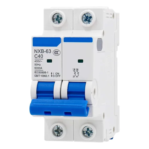 Miniatura 11 de Baomain Disyuntor miniatura DZ47-63 Break AC 230V/400V 1Amp 2 Polo Montaje en riel DIN (1 Amp.) Reliably protects AC home circuits from overloads