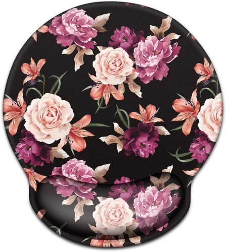 Miniatura 17 de Alfombrilla de mouse con soporte de muñeca, alfombrilla de mouse para hombre, base de goma antideslizante, alfombrilla de mouse para escritorio