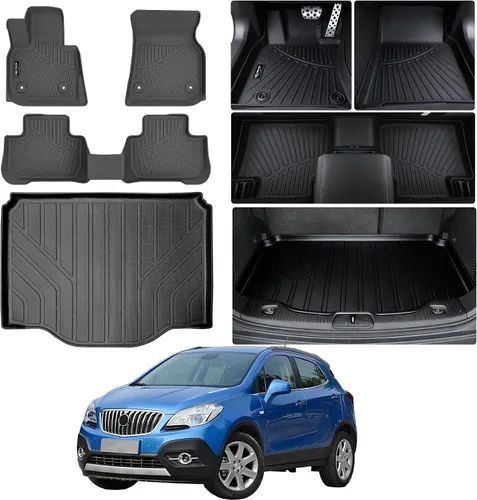 Miniatura 11 de Alfombrillas para Toyota Camry 2011-2017, primera y 2da fila, forro de carga TPE para todo tipo de clima, alfombrillas de coche para accesorios Camry