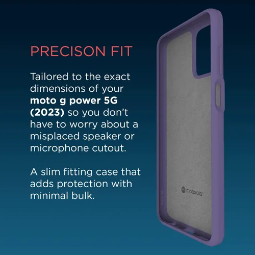 Miniatura 7 de Motorola Funda Protectora para Moto G Power 5G (2023) - Daybreak - Fundas de Ajuste Preciso que Absorben Impactos para Mejor Agarre del Teléfono