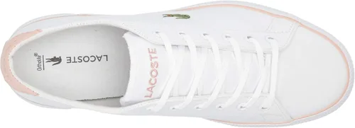 Miniatura 5 de Lacoste Tenis Gripshot para mujer, Blanco con detalles verdes