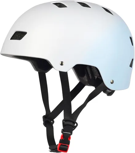 Miniatura 15 de Casco para bicicleta y patineta, ajustable y multideporte para patines y scooter, 3 tallas para adultos, jóvenes, niños y bebés Amarillo Verde