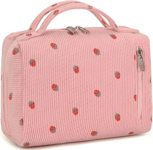 Miniatura 9 de Bluboon Bolsa de Maquillaje con Cremallera, Bolsa de Cosméticos Portátil y Organizadora de Viaje para Mujeres y Niñas