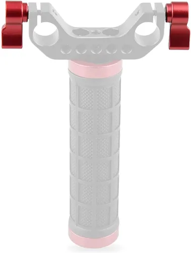 Miniatura 3 de CAMVATE Perilla giratoria M5 Tornillo de palanca de pulgar ajustable (rojo, 0.591 in de longitud) - 1492