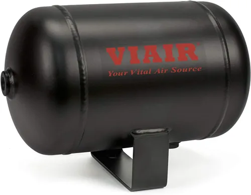 Viair Tanque de 1.0 galones (dos puertos NPT de 1/4 pulgadas, clasificación de 150 PSI)