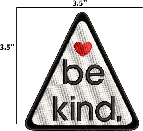 Miniatura 2 de Parche bordado de alta calidad para planchar o coser, con apliques bordados – Laugh Smile Positive – Uniforme de disfraz – Divertido emblema