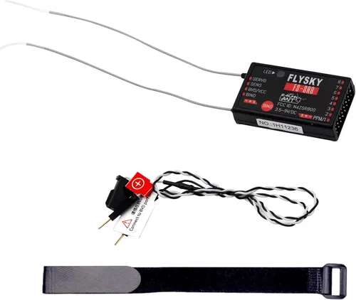 Miniatura 10 de Flysky FS-ST8 2.4GHz 8-10CH 3.0 Radio RC Transmisor Controlador FS-SR8 Receptor para RC Drone Quadcopter Car Boat Robot (FS-ST8 versión mejorada)