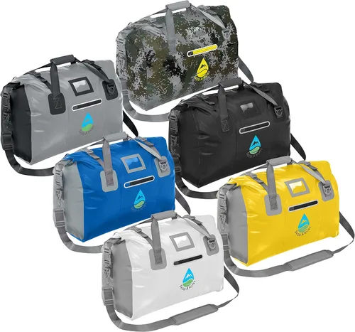 Miniatura 4 de Skog Å Kust DuffelSak - Bolsa de lona impermeable, 40 L, color blanco