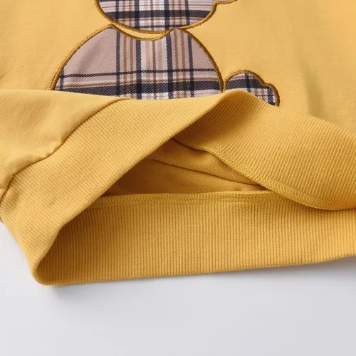 Miniatura 17 de Ropa de bebé niño niño manga larga con estampado de oso + pantalones deportivos