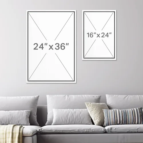 Miniatura 6 de SIGNWIN Lienzo enmarcado para pared, ilustraciones abstractas texturizadas en tonos beige terrosos, arte moderno, decorativo, contemporáneo