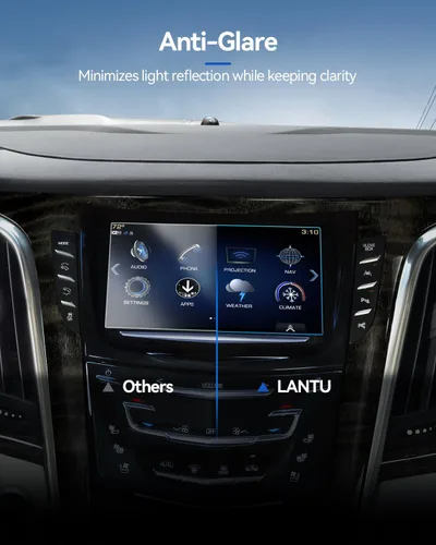 Miniatura 2 de Protector de Pantalla de Coche para 2015 2016 2017 2018 2019 Cadillac CTS Accesorios Navegación Pantalla Táctil Protector de Película de Vidrio