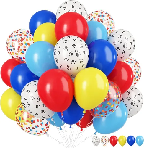 Miniatura 19 de Globos de látex blanco dorado rosa claro, 35 piezas