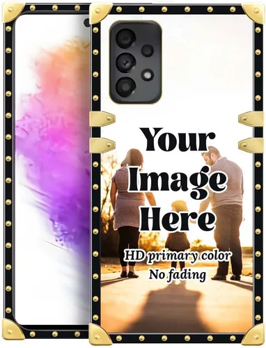 Miniatura 14 de Funda Customiz Picture Phone compatible con Samsung Galaxy A32, diseño de fotos DIY A32 para niñas, TPU suave a prueba de golpes, parte trasera