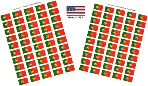 Miniatura 169 de 100 calcomanías de la bandera de Alaska; 1.5" x 1" hechas en Estados Unidos, calcomanías autoadhesivas de la bandera del estado para álbumes