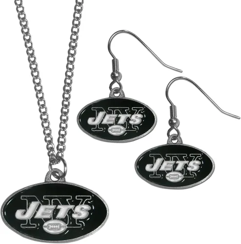 Miniatura 6 de Siskiyou Sports NFL unisex-adult Dangle Earrings and Chain Necklace Set