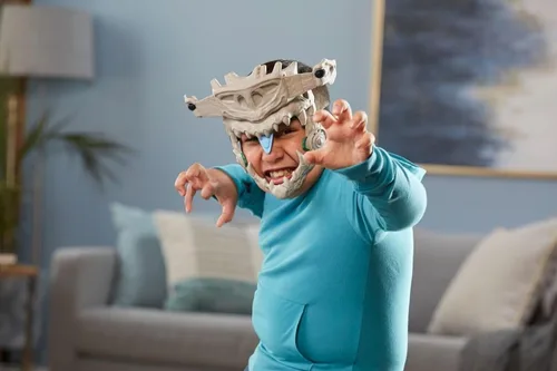 Miniatura 8 de Marvel Studios' Black Panther: Wakanda Forever Attuma Shark Armor Mask Juguete de juego de rol con función de expansión Hammerhead