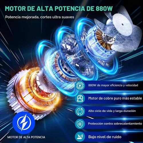 Miniatura 2 de Tietoc Mini motosierra inalámbrica de 6 pulgadas [actualización 2024] Sierra de cadena eléctrica portátil, pequeña de mano alimentada por batería