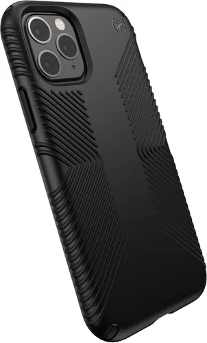 Miniatura 8 de Speck Productos Presidio2 Grip - Funda compatible con iPhone 11 Pro, gris grafito/gris catedral/negro/rojo sangre