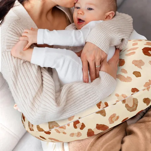 Miniatura 5 de GFU Funda de almohada de lactancia para niños y niñas, funda de almohada de lactancia materna para recién nacidos, funda de almohada suave