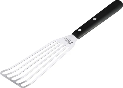 Miniatura 8 de Ateco Hoja recta de acero inoxidable de 4 pulgadas, mango de plástico, espátula de glaseado apta para lavavajillas, pequeña