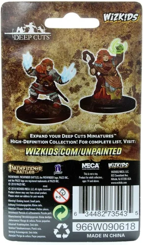 Miniatura 2 de Pathfinder Battles Deep Cuts Unpainted Miniatures: Wave 7: Female Dwarf Summoner