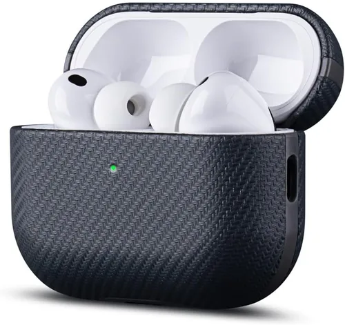 Miniatura 11 de Funda de cuero Lopie para AirPods Pro de segunda generación - Funda para AirPods Pro 2 hecha a mano - Hecha de cuero real - Cubierta protectora