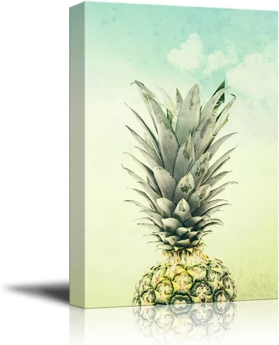 Miniatura 20 de wall26 Lienzo decorativo para pared, diseño de planta suculenta sobre fondo de estilo retro, arte moderno para el hogar, listo para colgar, 12.0 x