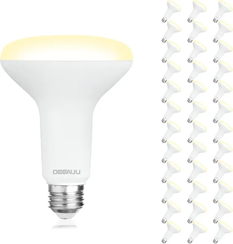 Miniatura 24 de DEGNJU Bombilla LED BR30, Luces de Inundación Regulables para Interiores CRI80 7W Equivalente a 65W 2700K Blanco Suave 650 Lúmenes, 15000 Horas