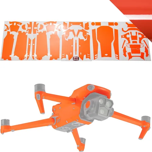 Miniatura 32 de WRAPGRADE Adhesivos de piel completa para DJI Mavic 3 / Mavic 3 Classic (amarillo neón)
