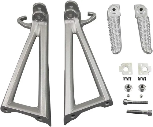 Miniatura 3 de Reposapiés trasero de aluminio para motocicleta compatible con YAMAHA YZF R6 2006 2007 2008 2009 2010