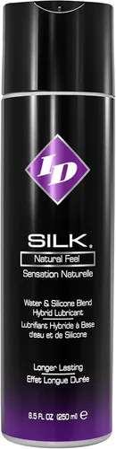 Miniatura 6 de ID Lubricants Lubricante personal Silk - Lubricante a base de agua y silicona, botella de 4.4 onzas líquidas, blanco cremoso (SLK-04)
