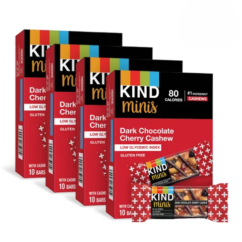 Miniatura 4 de KIND Bar Minis - Barritas de almendras con caramelo, tamaño mini