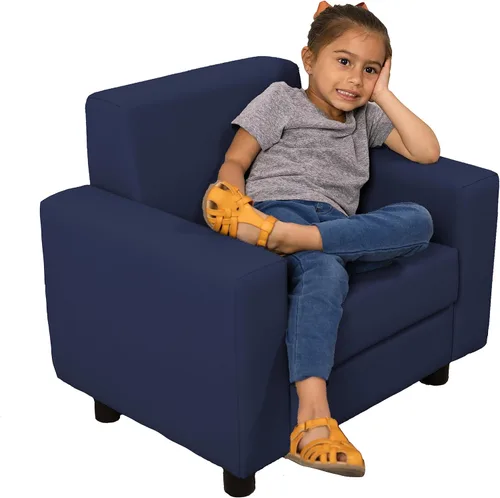 Factory Direct Partners SoftScape Inspired Playtime - Silla de lectura clásica, muebles tapizados de grado comercial para niños, para el hogar,
