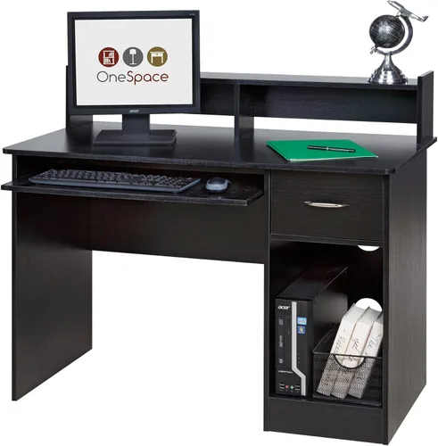 Miniatura 6 de OneSpace - Escritorio para computadora, Madera, Negro