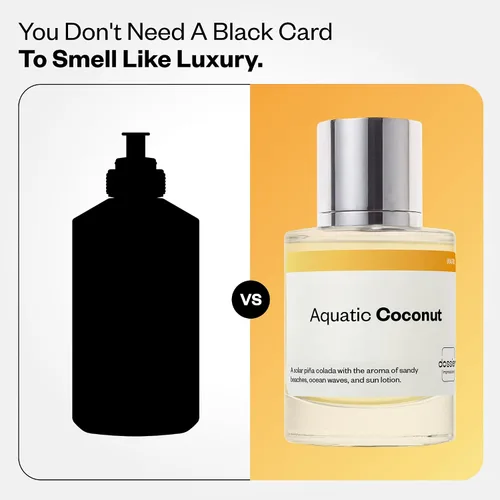 Miniatura 2 de Dossier - Coco acuático - Eau de Parfum - Inspirado en el paseo por la playa - Fragancia duradera - Unisex - 1.7 fl oz (1.7 fl oz)