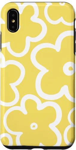 Miniatura 10 de iPhone 16 Cute Flower Pattern Wildflower Lemon Yellow and White Floral Case