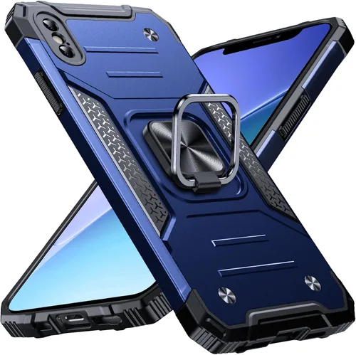 Miniatura 127 de Anqrp Funda resistente para iPhone 6/7/8/SE/SE2 con soporte de anillo mejorado y agarre, grado militar, a prueba de golpes, resistente y robusta