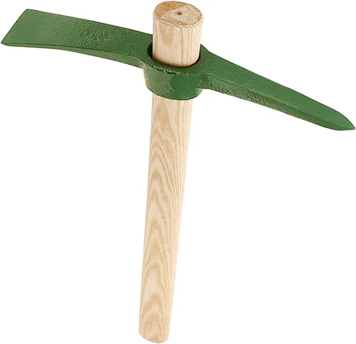 Yardwe Recogedor de jardín, herramienta de jardín para plantación de flores, pico, cultivador, azada, azada de jardín, azadas oscilantes, azadas