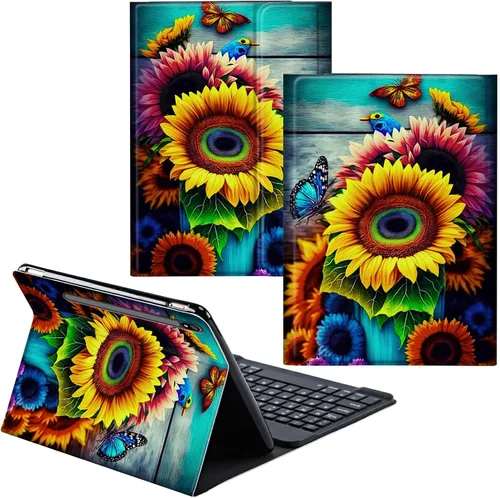 Miniatura 63 de Funda para Samsung Galaxy Tab S6 Lite 2022/2020 Teclado inalámbrico desmontable y cubierta de cuero PU Funda protectora para Samsung Galaxy Tab S6