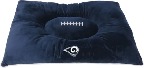 Miniatura 22 de NFL PET Bed - Cama de almohada de felpa suave y acogedora de Arizona Cardinals. Cama de fútbol para perros. Cama de colchón deportivo cálido