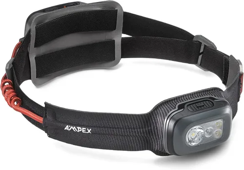 Miniatura 10 de AMPEX Luz de camping recargable de 300 lúmenes luz blanca con modo rojo - Interruptor de bloqueo - 200 horas de tiempo de funcionamiento con carga