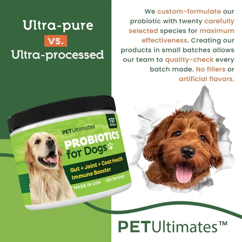 Miniatura 3 de Probióticos para perros Pet Ultimates, 4.8 onzas