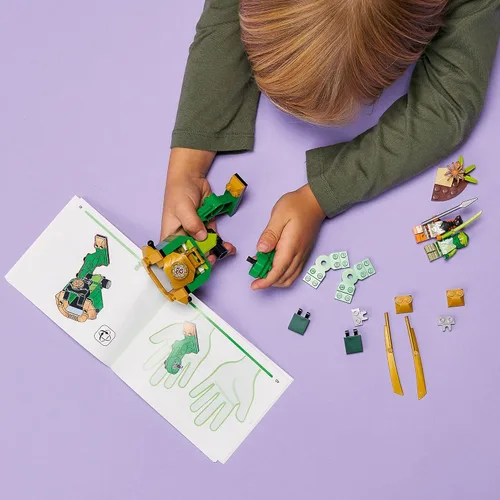 Miniatura 3 de LEGO NINJAGO Lloyd's Ninja Mech Battle Figura de acción 71757 para niños, niños y niñas a partir de 4 años con figura de serpiente y minifigura