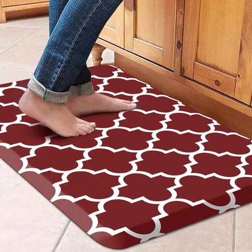 Miniatura 18 de WISELIFE - Tapete antifatiga para piso de 4/5 pulgadas, tapete de cocina antideslizante, impermeable, resistente, ergonómico, cómodo, duradero