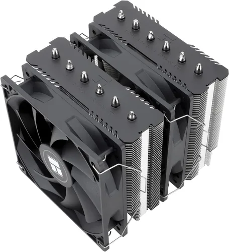 Enfriador de CPU Thermalright Peerless Assassin 120 SE, 6 tubos de calor tecnología AGHP, ventiladores PWM duales de 120 mm, velocidad de 1550 RPM,