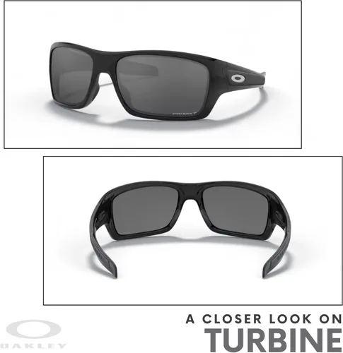 Miniatura 60 de Oakley Turbine OO9263 - Gafas de sol rectangulares para hombre, correa + paquete con kit de gafas de diseñador iWear