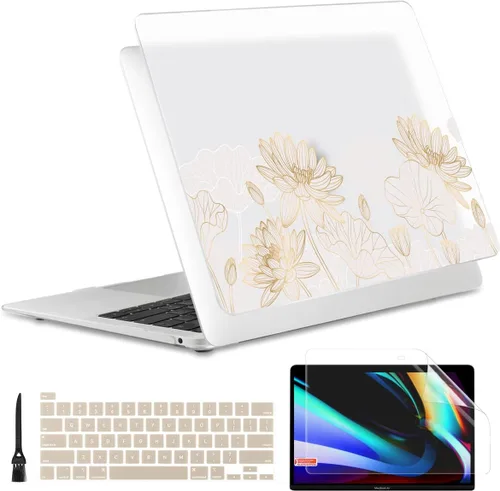 Miniatura 15 de Batianda Funda diseñada para el nuevo MacBook Pro M2 de 13 pulgadas, modelo A2338, versión 2022, carcasa protectora rígida ultrafina, antisucia