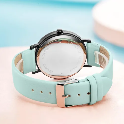 Miniatura 3 de SHENGKE Reloj de moda Simple Decente Casual Moda Reloj de Cuarzo (Menos es Más) Reloj